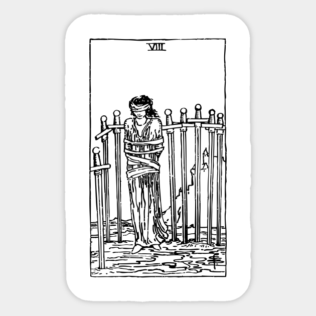 Tarot Card 8 of Swords Eight of Swords Tarot Card 8 Swords